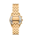 นาฬิกา Mini Ritz Pavé Gold-Tone Watch