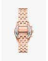 นาฬิกา Mini Ritz Pavé Rose Gold-Tone Watch