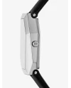 นาฬิกา Suri Silver-Tone and Leather Watch - MK4881