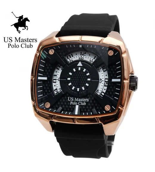 นาฬิกา US Master Polo Club USM-220814S-RG-BK USM-220814S  Rose Gold / Black	