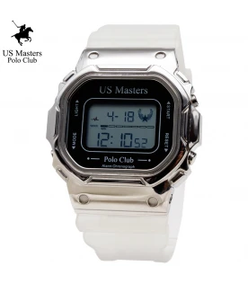 นาฬิกา US Master Polo Club AS11.243-WE-SLV AS11.243  White / Silver	