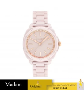 นาฬิกา COACH 14504402 kitt chronograph Women's Watch Ceramic  Pink		