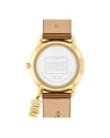 นาฬิกา COACH 14504449 Ladies Elliot Women's Watch Leather Gold / White