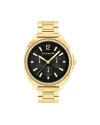 นาฬิกา COACH 14504398 kitt chronograph Women's Watch Stainless steel  Gold / Black		
