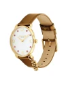 นาฬิกา COACH 14504449 Ladies Elliot Women's Watch Leather Gold / White