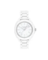 นาฬิกา COACH 14504401 kitt chronograph Women's Watch Ceramic  White		
