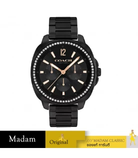 นาฬิกา COACH 14504396 kitt chronograph Women's Watch Stainless steel  Black		