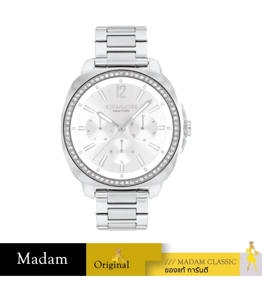 นาฬิกา Coach 14504400 kitt chronograph Women's Watch ,Stainless steel  ,Silver	