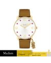 นาฬิกา COACH 14504449 Ladies Elliot Women's Watch Leather Gold / White