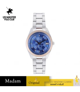 นาฬิกา US Master Polo Club USM-DD22-BU FIRST LADY HORIZON DATE BLUE	