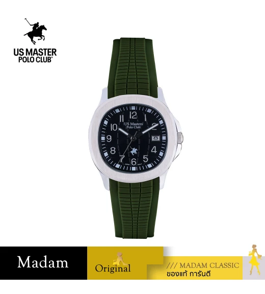 นาฬิกา US Master Polo Club USM-DD42D-BK EMPIRE CLASSIC DATE 40MM GREEN / BLACK	