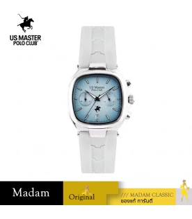 นาฬิกา US Master Polo Club USM-DD06-WE-BU TIMES SQUARE CHRONOGRAPH White Blue	