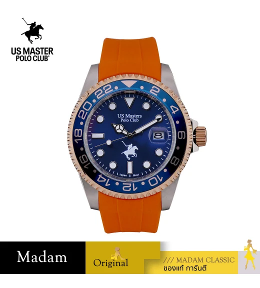นาฬิกา US Master Polo Club USM-DD32-OR OHIO CLASS M.3 DATE ORANGE	