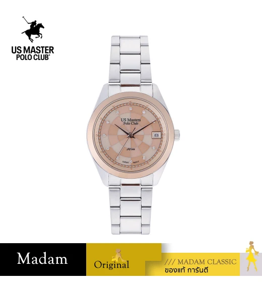 นาฬิกา US Master Polo Club USM-DD22-RG FIRST LADY HORIZON DATE ROSEGOLD	