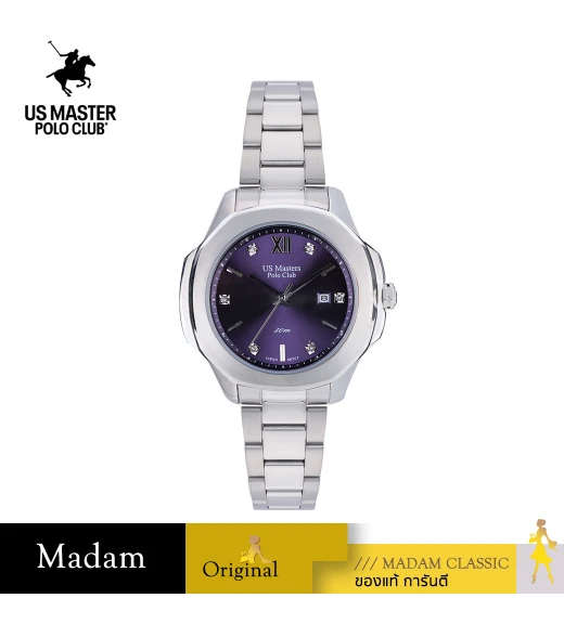 นาฬิกา US Master Polo Club USM-DD23-PVT FIRST LADY NO.1 CLASSIC DATE VIOLET	