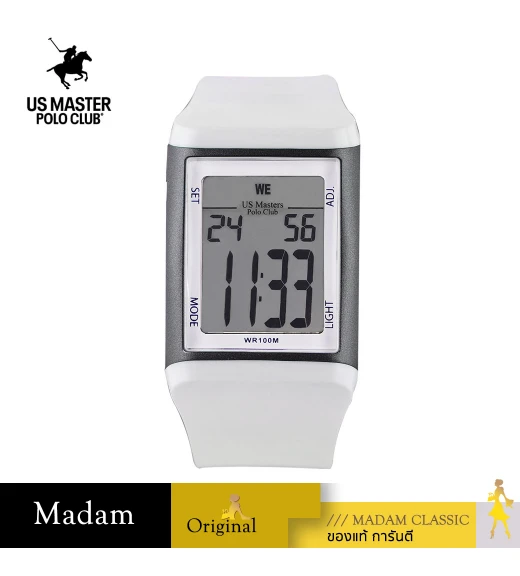 นาฬิกา US Master Polo Club USM-DD04-WE DIGI PU WHITE	
