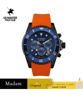 นาฬิกา US Master Polo Club USM-DD31-IPOR OHIO CLASS CHONO M.1 DATE PLATING BLACK / ORANGE	