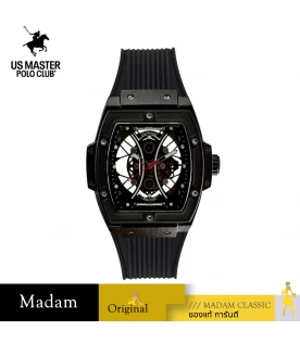 นาฬิกา US Master Polo Club USM-DD19-IPB RX-1 SKELETON PORTAL PLATING BLACK	