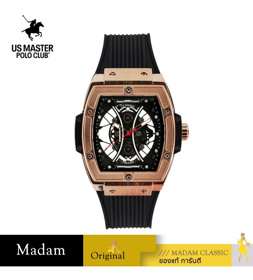 นาฬิกา US Master Polo Club USM-DD19-RG RX-1 SKELETON PORTAL ROSEGOLD	