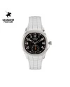 นาฬิกา US Master Polo Club USM-DD39-WE-BK THE EMPIRE 60S DATE WHITE / BLACK	