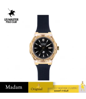 นาฬิกา US Master Polo Club USM-DD48-GD-BK DETROIT JELLYFISH GOLD / BLACK	