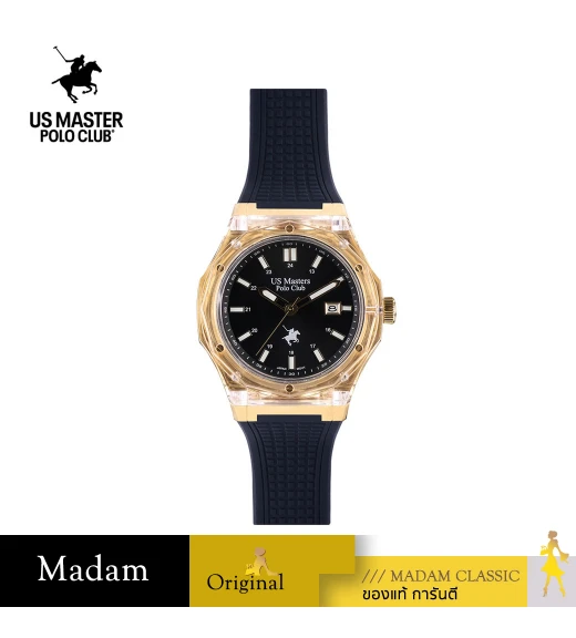 นาฬิกา US Master Polo Club USM-DD48-GD-BK DETROIT JELLYFISH GOLD / BLACK	