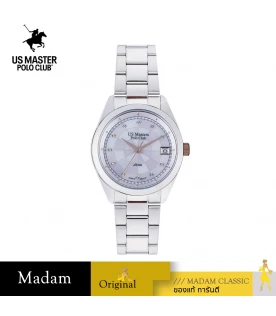นาฬิกา US Master Polo Club USM-DD22-WE FIRST LADY HORIZON DATE WHITE	