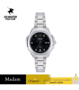 นาฬิกา US Master Polo Club USM-DD23-BK FIRST LADY NO.1 CLASSIC DATE BLACK	