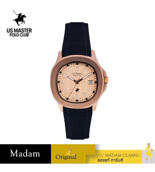 นาฬิกา US Master Polo Club USM-DD42A-RG EMPIRE CLASSIC DATE 40MM ROSEGOLD	