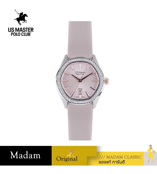 นาฬิกา US Master Polo Club USM-DD30-PK-PK FIRST LADY HEXA DIAMOND PINK	