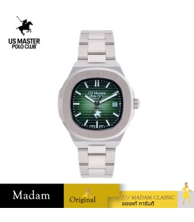 นาฬิกา US Master Polo Club USM-DD17-BGN THE EMPIRE CLASSIC DATE Black / Green	