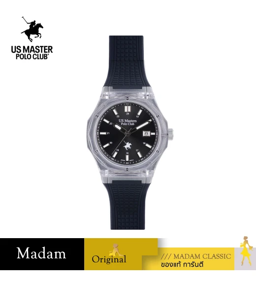 นาฬิกา US Master Polo Club USM-DD48-BK DETROIT JELLYFISH BLACK	