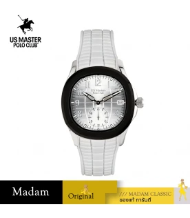 นาฬิกา US Master Polo Club USM-DD39-WE-BWE THE EMPIRE 60S DATE WHITE / BLACK WHITE	