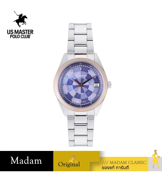 นาฬิกา US Master Polo Club USM-DD22-VLT FIRST LADY HORIZON DATE VIOLET	