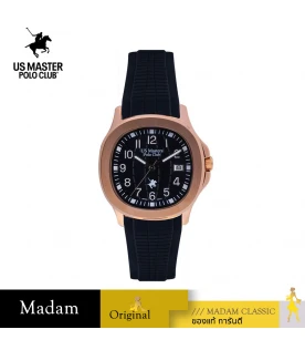 นาฬิกา US Master Polo Club USM-DD42A-RG-BK EMPIRE CLASSIC DATE 40MM ROSEGOLD / BLACK	
