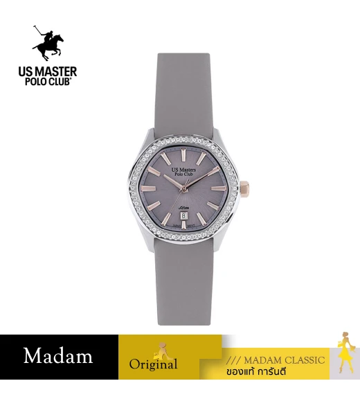 นาฬิกา US Master Polo Club USM-DD30-GV-GVT FIRST LADY HEXA DIAMOND GREY VIOLET	