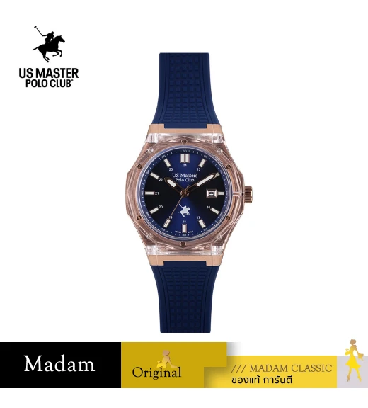 นาฬิกา US Master Polo Club USM-DD48-RG-BU DETROIT JELLYFISH ROSEGOLD / BLUE	