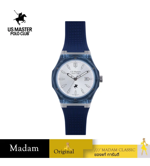 นาฬิกา US Master Polo Club USM-DD48-BU-WE DETROIT JELLYFISH BLUE / WHITE	