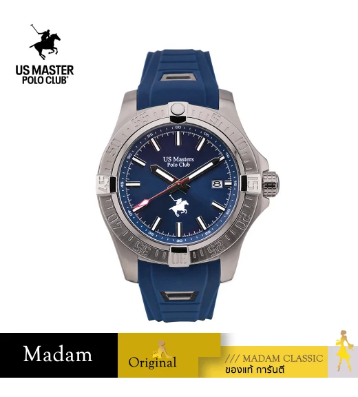 นาฬิกา US Master Polo Club USM-DD18-BU OHIO CLASS ADAMANTINE DATE BLUE	