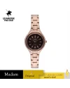 นาฬิกา US Master Polo Club USM-DE19-RG-BR FIRST LADY CRYSTALLINE ROSEGOLD / BROWN	