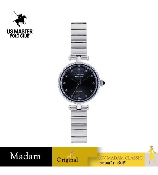 นาฬิกา US Master Polo Club USM-DE20-BK FIRST LADY PEARL OYSTER BLACK	