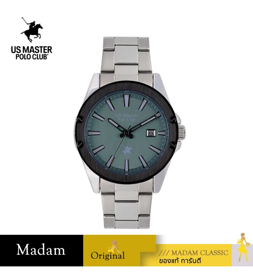 นาฬิกา US Master Polo Club USM-DE03-CGN NEW YORK DATE 42.5MM CYPRUS GREEN	