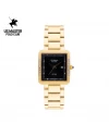 นาฬิกา US Master Polo Club USM-DE26-GD-BK FIRST LADY DIAMOND SQUARE DATE GOLD / BLACK	