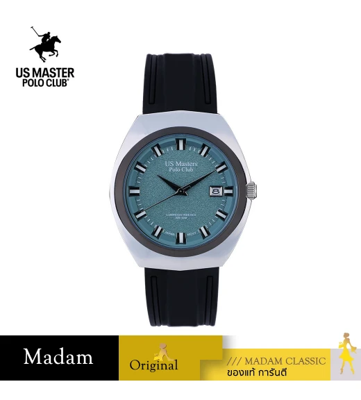 นาฬิกา US Master Polo Club USM-DE08-CGN CHICAGO CLASSIC DATE CYPRUS GREEN	