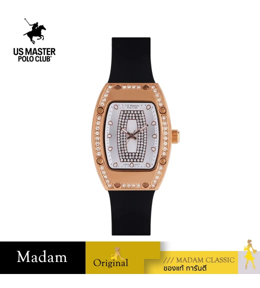 นาฬิกา US Master Polo Club USM-DD53-RG-WE RX-1 MILLIONAIRE ROSEGOLD / WHITE	