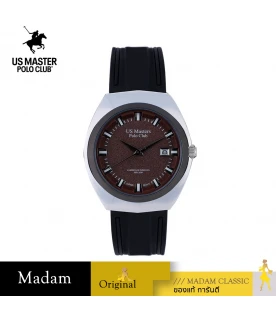 "นาฬิกา US Master Polo Club USM-DE08-BR CHICAGO CLASSIC DATE BROWN "	