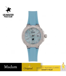 นาฬิกา US Master Polo Club USM-DE15-LBU OHIO CLASS BONNY DATE LIGHT BLUE	