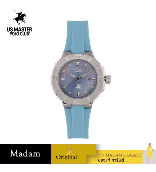 นาฬิกา US Master Polo Club USM-DE15-LBU-DB OHIO CLASS BONNY DATE DARK BLUE	