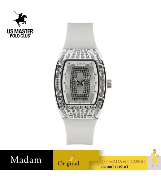 นาฬิกา US Master Polo Club USM-DD52-WE-WE RX-1 BILLIONAIRE WHITE / WHITE	