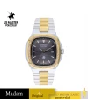 นาฬิกา US Master Polo Club USM-DF04-SGD-GY TIMES SQUARE DIAMOND DATE SILVER GOLD / GREY	